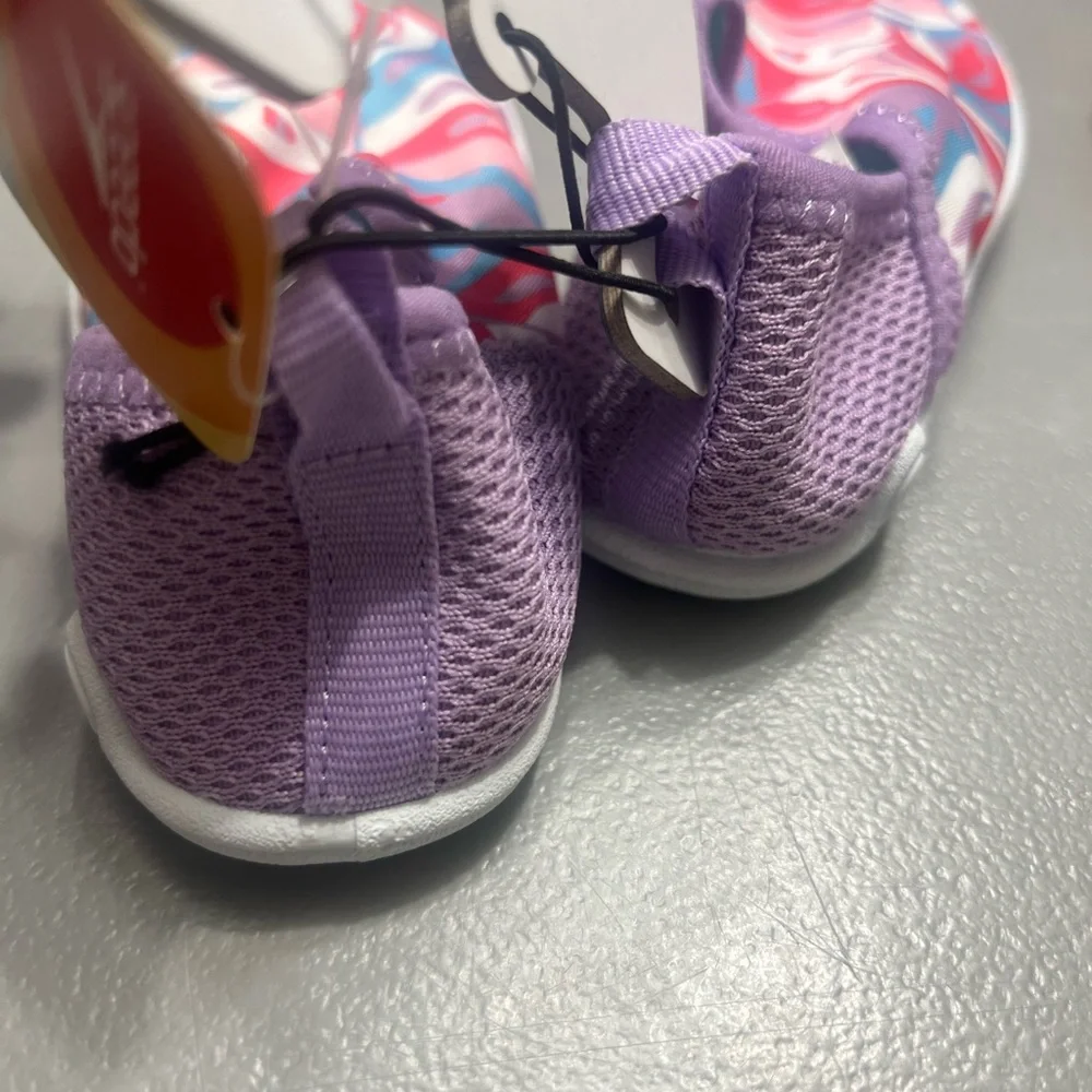 Speedo Girls Toddler Shore Explore Water‎ Shoes Pink Blue And Purple Size 7/8